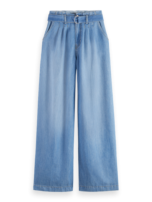 The Daze Paper Bag Wide Leg Pant (8099214557392)
