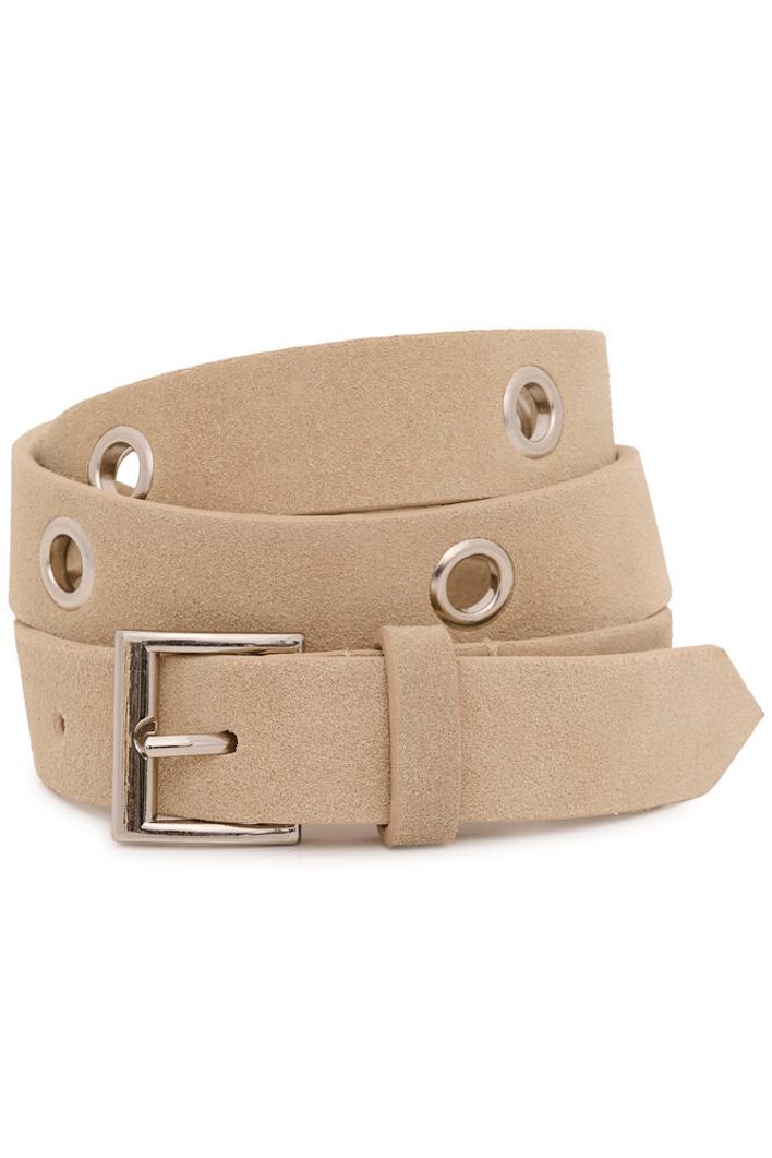 Ceinture en daim à œillets Calilje