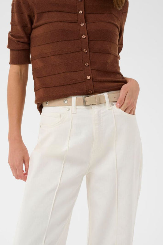 Calilje Eyelets Suede Belt