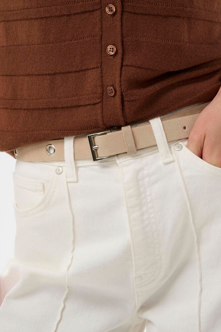 Ceinture en daim à œillets Calilje