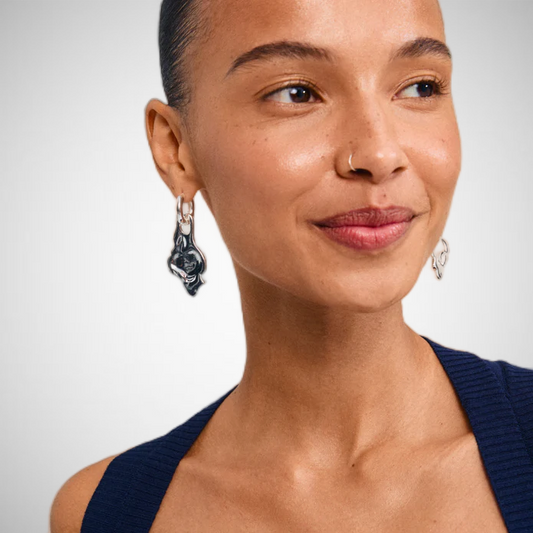 Starlight Earrings Silver-Plated (8302556512464)