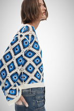 Charger l&#39;image dans la galerie, Multi Colour Crotchet Sweater (8254680760528)
