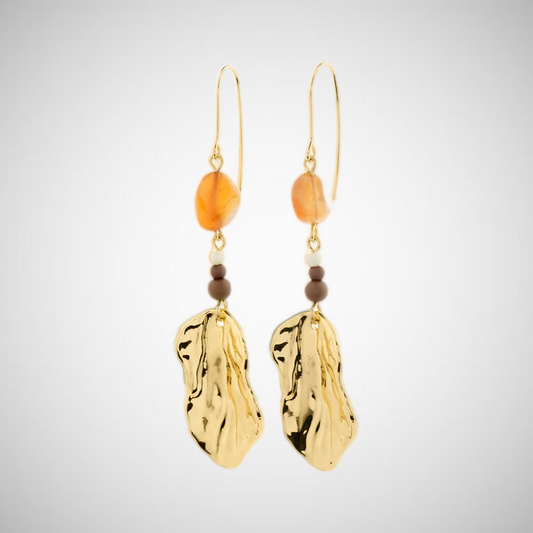 Eclipse Earrings Gold-Plated (8302556774608)