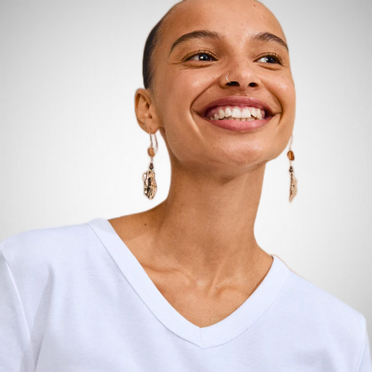 Eclipse Earrings Gold-Plated (8302556774608)