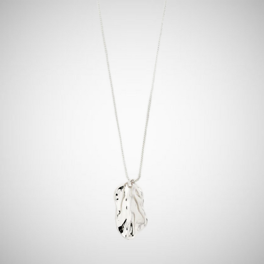 Eclipse Necklace Silver-Plated (8302556643536)