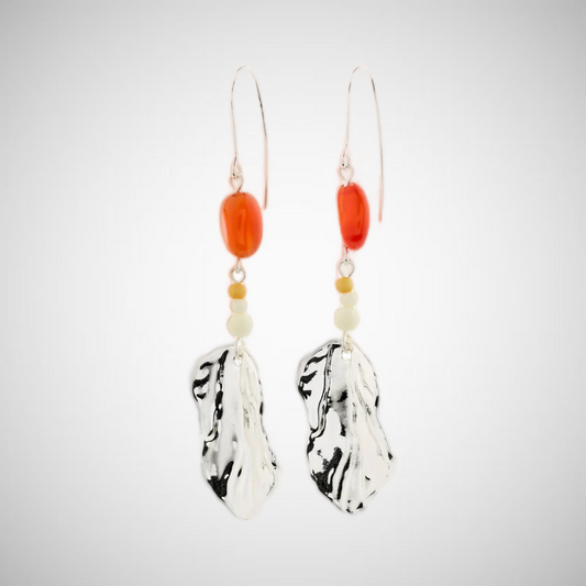 Eclipse Earrings Silver-Plated (8302556741840)