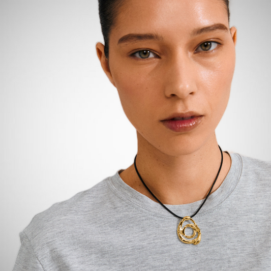 Unfold Necklace Gold-Plated (8335103492304)