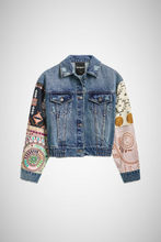 Charger l&#39;image dans la galerie, Trucker Jacket Mandalas (8254680236240)
