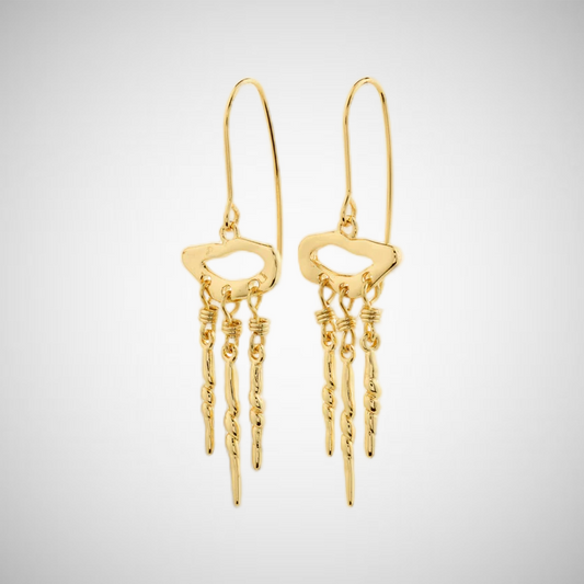 Breeze Earrings Gold-Plated (8302557167824)