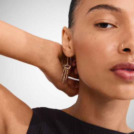 Breeze Earrings Gold-Plated (8302557167824)