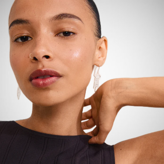 Breeze Earrings Silver-Plated (8302557135056)