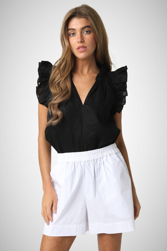 Heidi Linen Top (8272081617104)