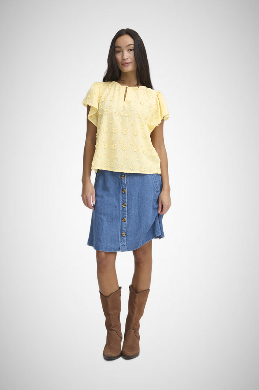 Liane Blouse With Short Sleeve (8290113159376)