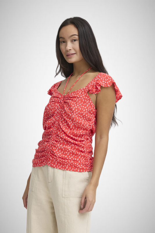 Yrsa Blouse With Short Sleeve (8290113814736)