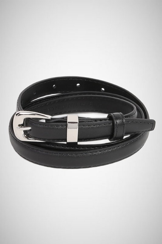 Thin Faux Leather Belt (8258937815248)