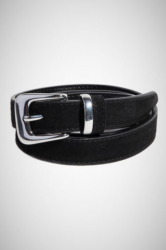 Simple Faux Suede Belt (8258938011856)