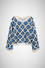 Charger l&#39;image dans la galerie, Multi Colour Crotchet Sweater (8254680760528)
