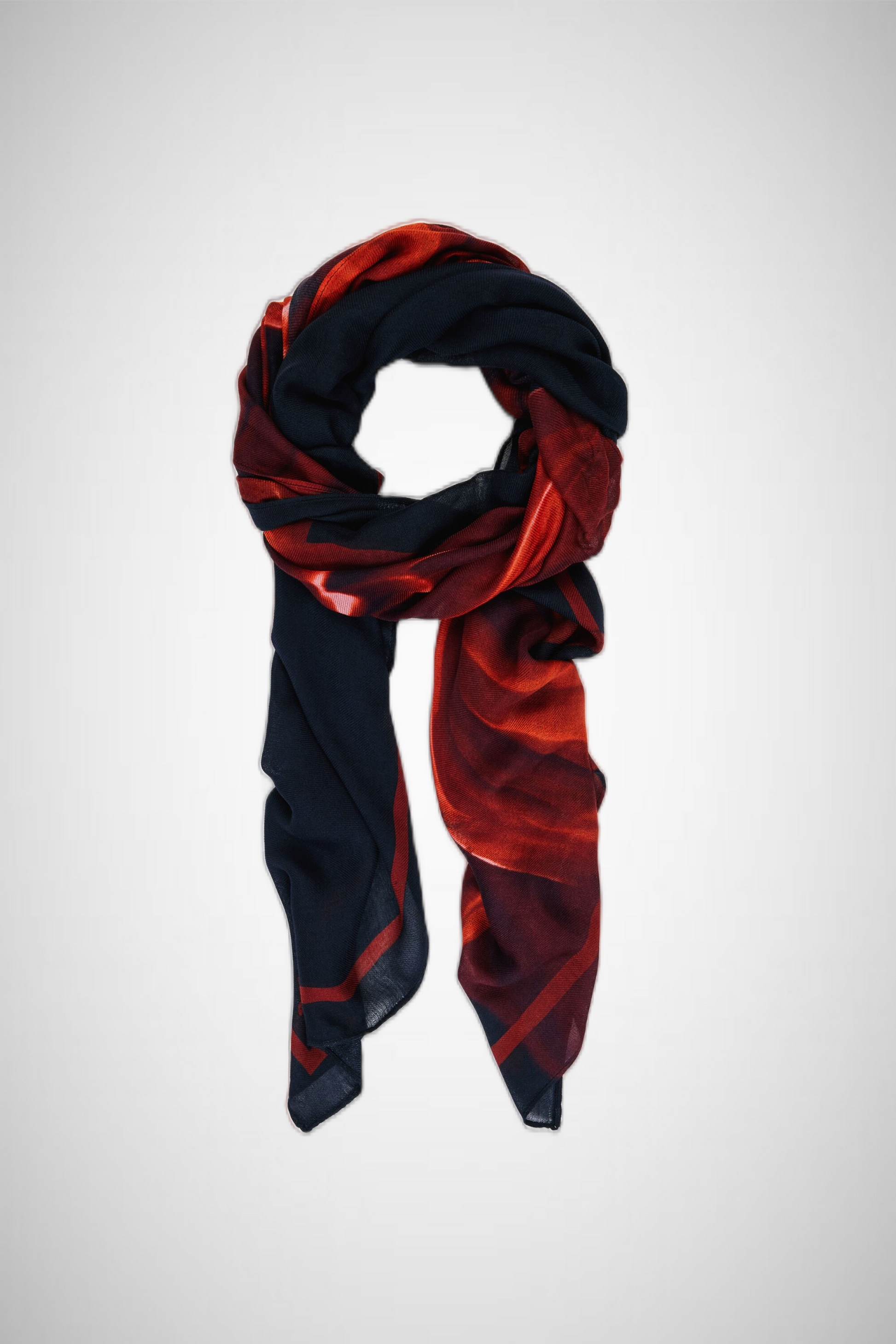 Rectangular Floral Scarf (8337562370256)
