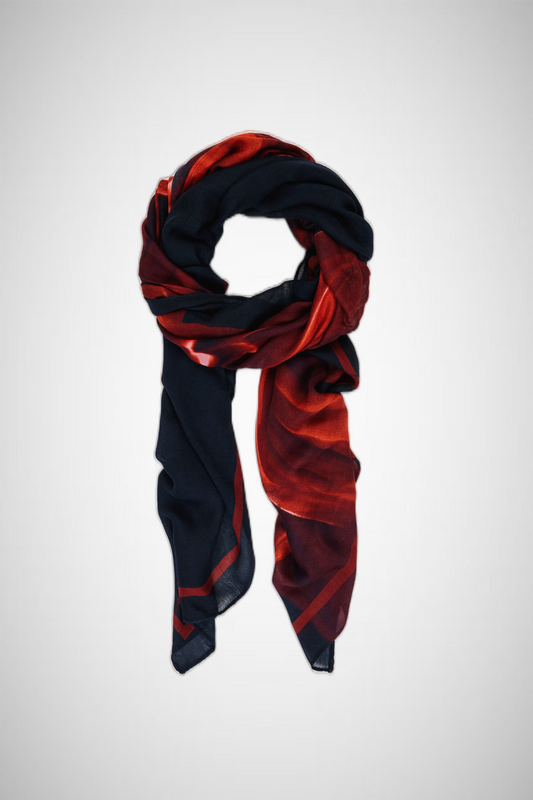 Rectangular Floral Scarf (8337562370256)