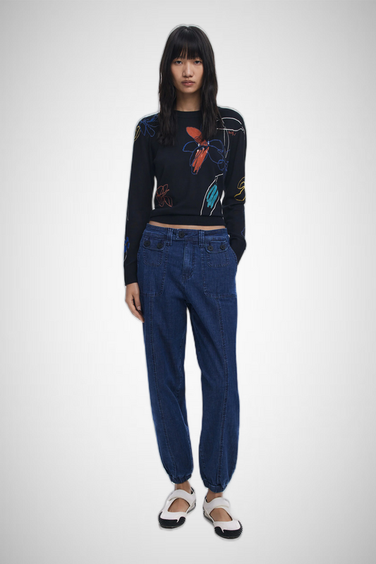 Jogger Jeans With Cuffs (8337562108112)