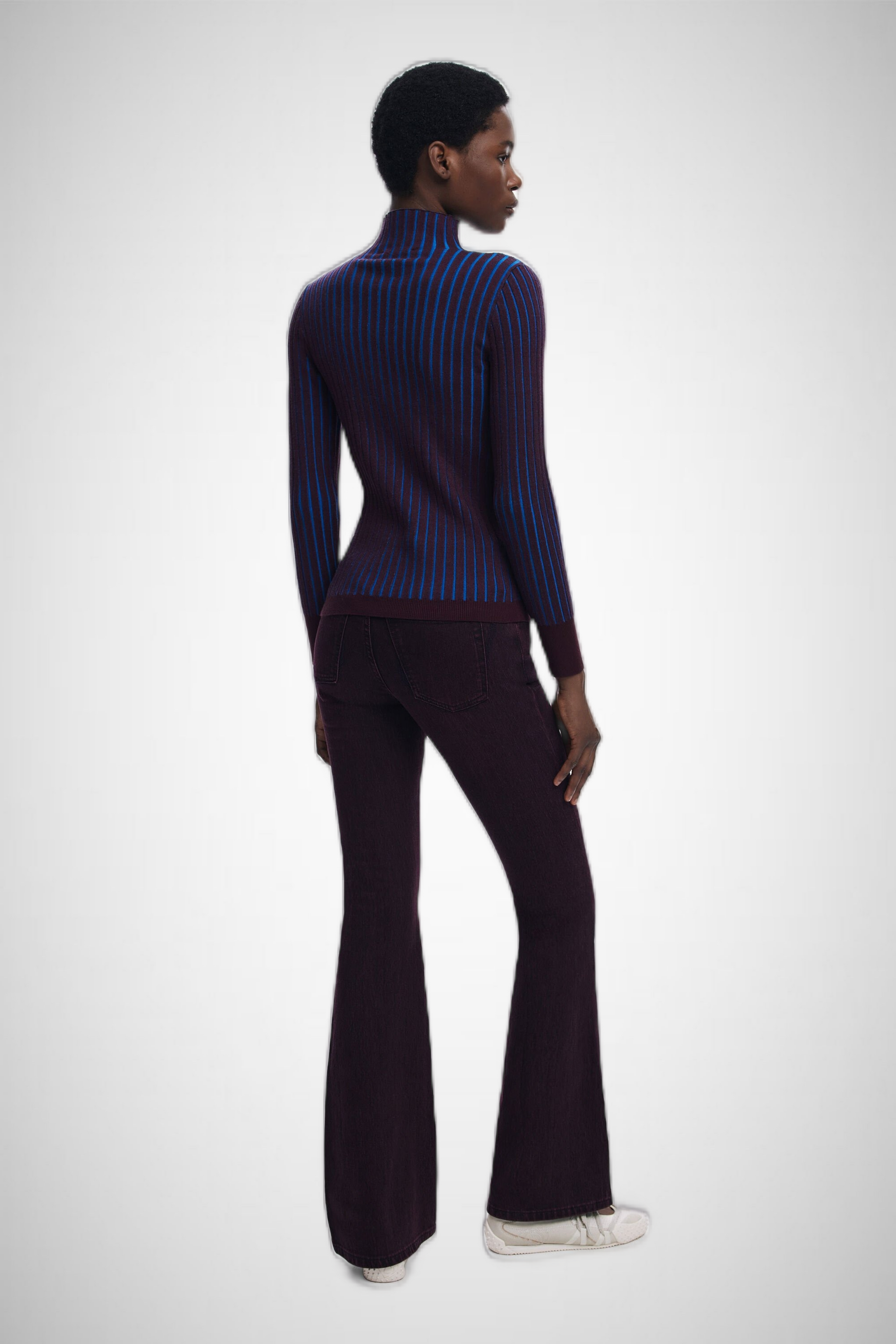 Fitted Ribbed Sweater (8337562501328)