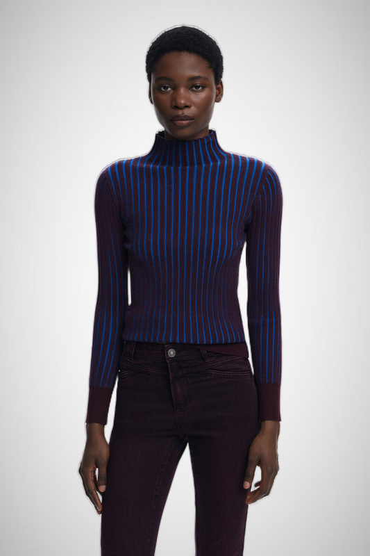 Fitted Ribbed Sweater (8337562501328)
