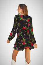 Charger l&#39;image dans la galerie, Sweet Talk Ruffled Surplice Mini Dress (8276757119184)
