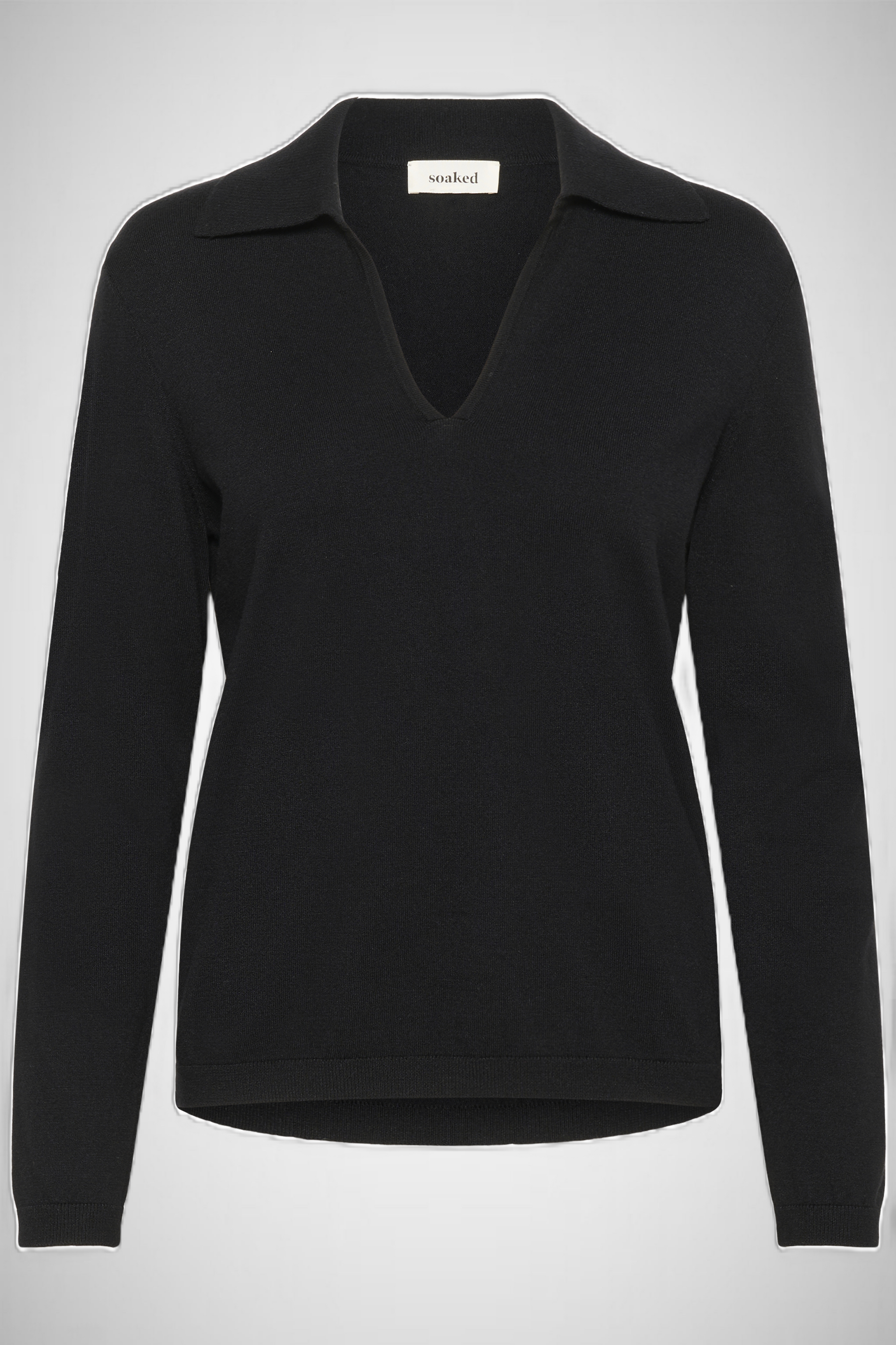 Spina Regular Polo Pullover Ls (8342365077712)