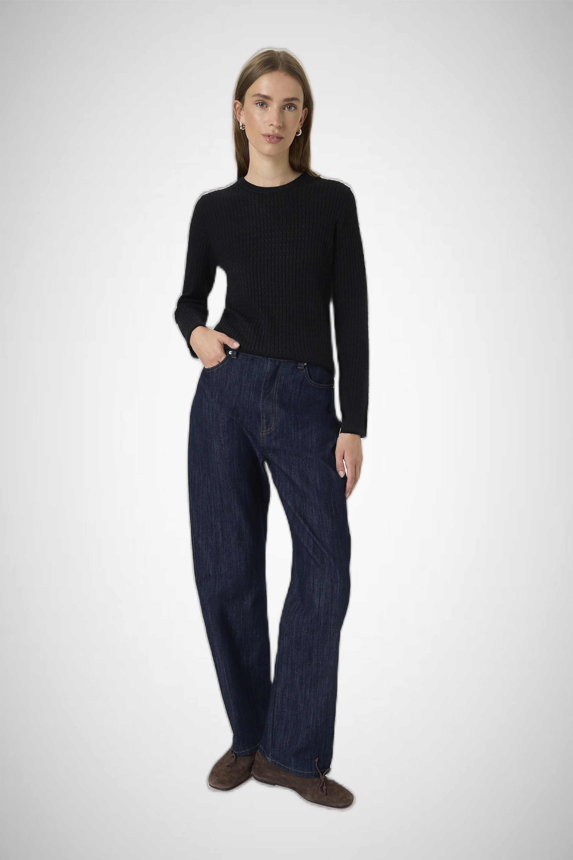 Spina Cable Pullover (8342365110480)