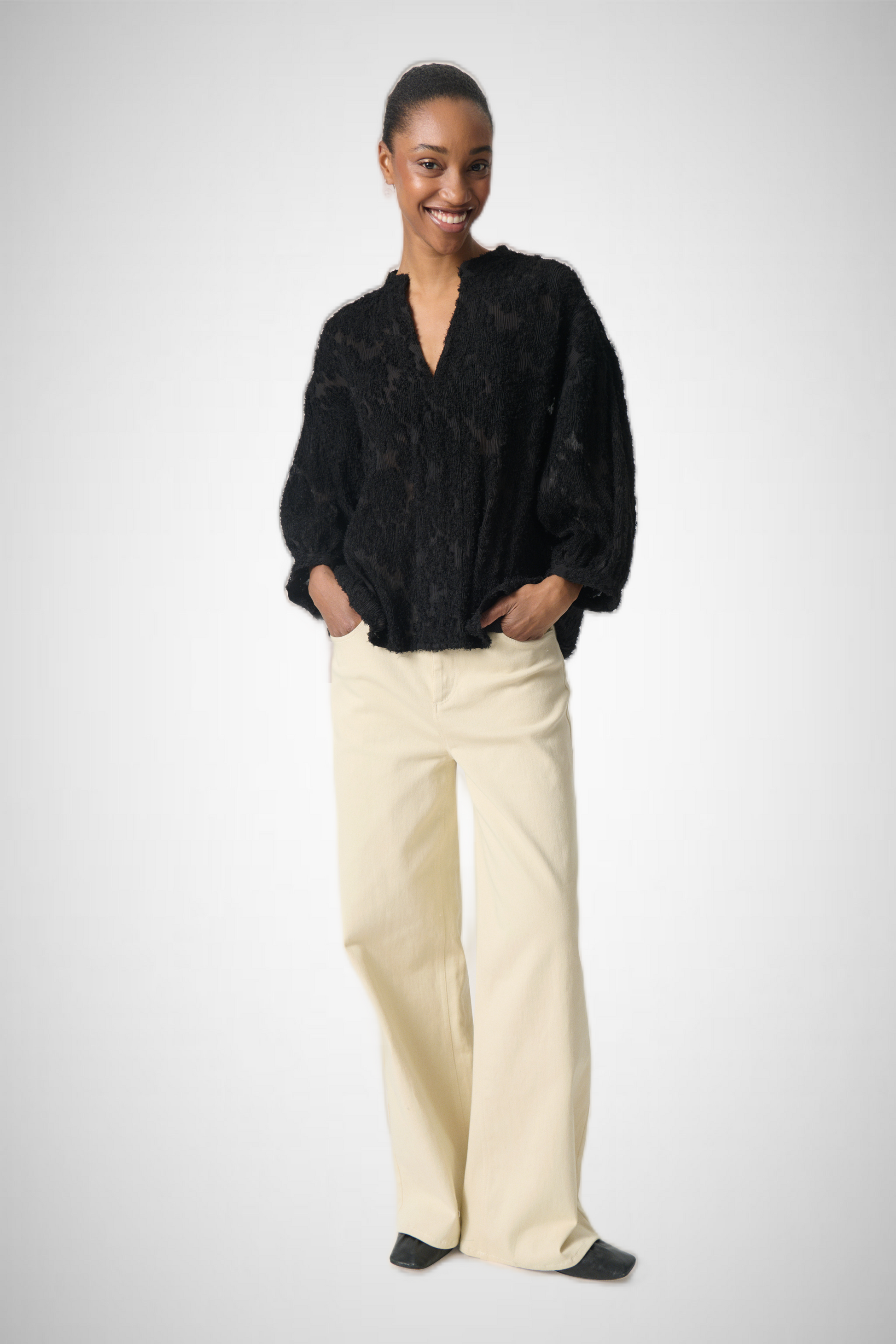 Raye Amily Blouse 3/4 (8342365208784)