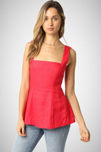 Charger l&#39;image dans la galerie, Noor Flare Top (8261382537424)
