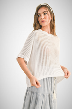 Load image into Gallery viewer, Light Weight Thin Knitted Top (8258932441296)
