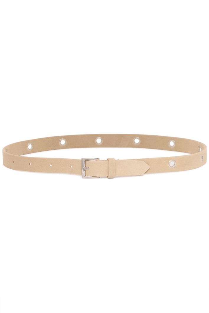 Ceinture en daim à œillets Calilje