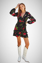 Charger l&#39;image dans la galerie, Sweet Talk Ruffled Surplice Mini Dress (8276757119184)
