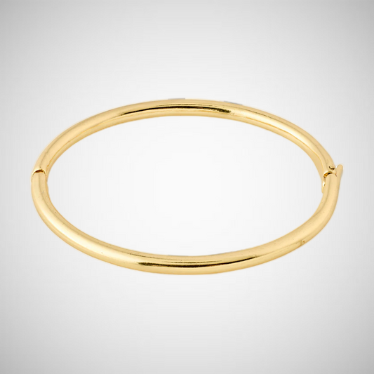 Sophia Recycled Bangle Bracelet Gold-Plated (8302555922640)