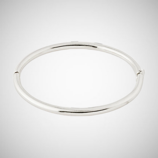 Sophia Recycled Bangle Bracelet Silver-Plated (8302555889872)