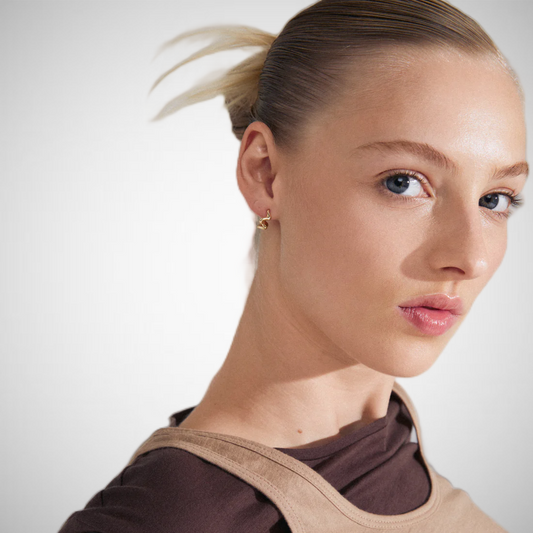 Penelope Recycled Earrings Gold Plated (8302555005136)