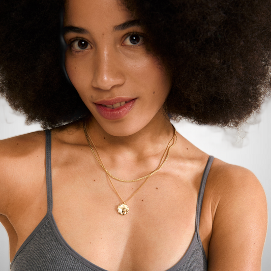Declan Necklace 2-In-1 Set, Gold-Plated (8335104311504)