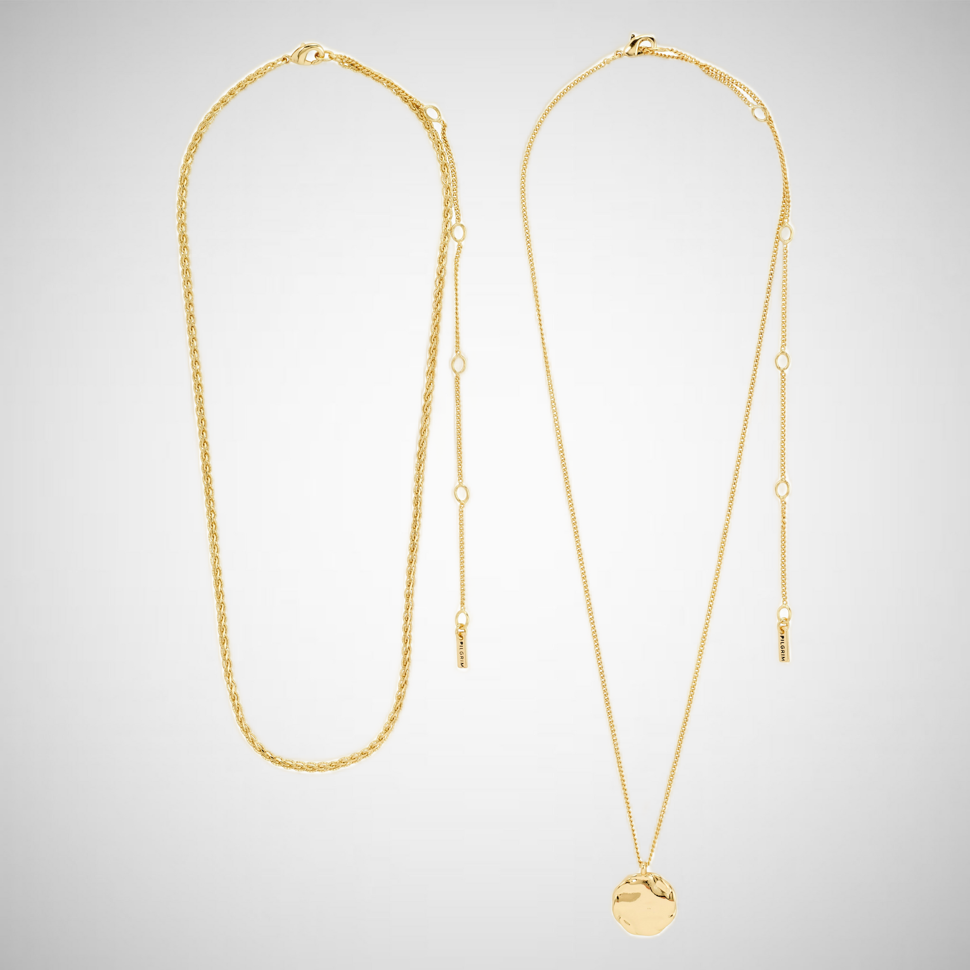 Declan Necklace 2-In-1 Set, Gold-Plated (8335104311504)