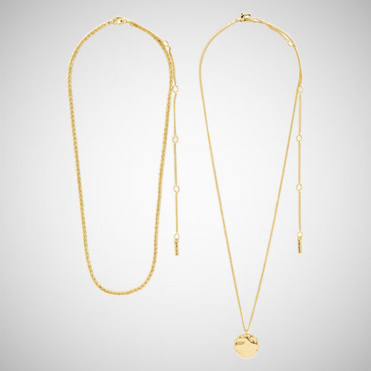 Declan Necklace 2-In-1 Set, Gold-Plated (8335104311504)