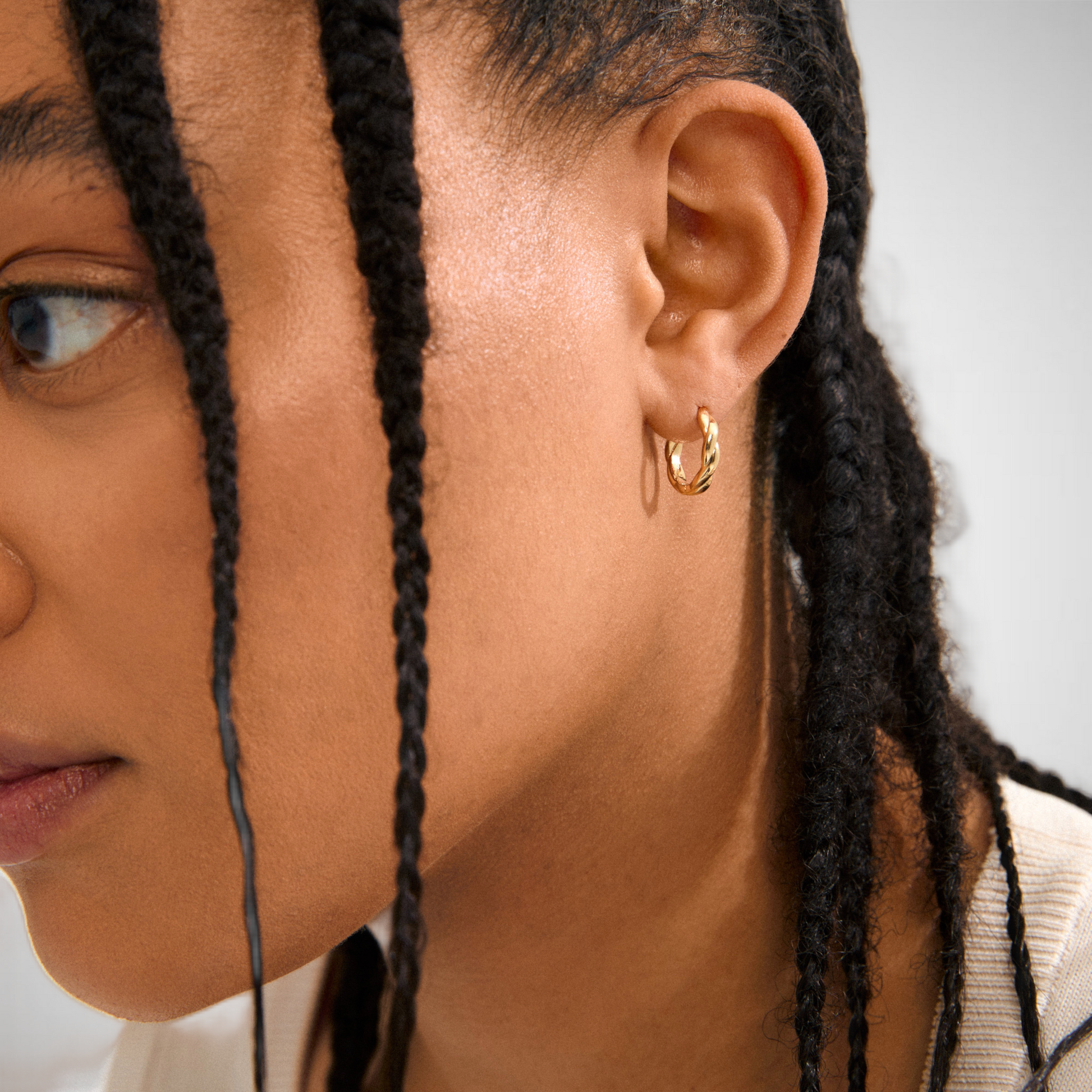 Declan Earrings Gold-Plated (8335104377040)
