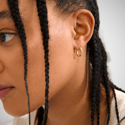 Declan Earrings Gold-Plated (8335104377040)