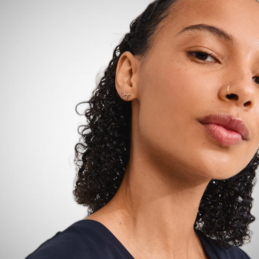 Lysandra Recycled Earrings Gold-Plated (8302556020944)