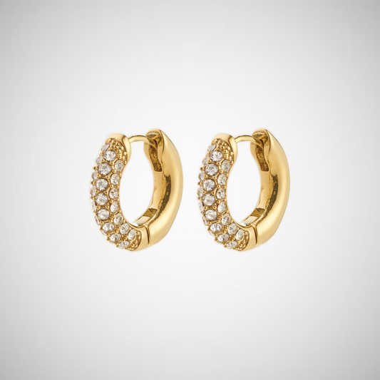 Tatum Small Hoops Gold-Plated (8335104803024)