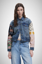 Charger l&#39;image dans la galerie, Trucker Jacket Mandalas (8254680236240)
