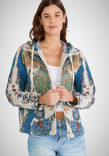 Load image into Gallery viewer, Long Sleeve Zipper Front Tapestry Hoodie Jacket (8261796004048)
