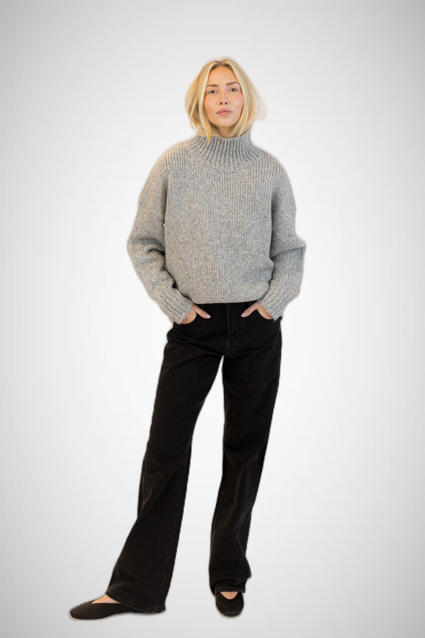 Aggie Mockneck Ribbed Sweater (8341000716496)