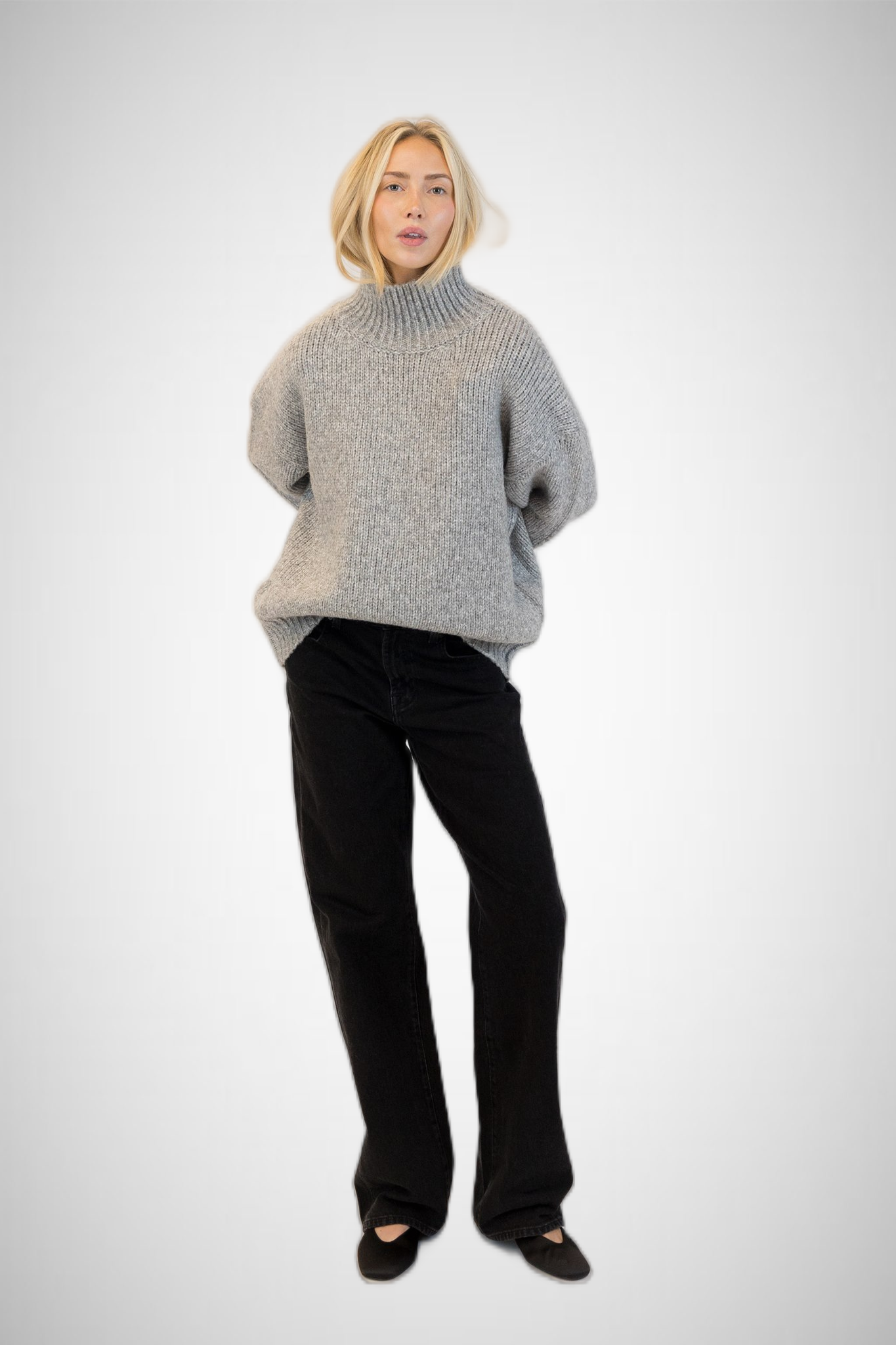 Aggie Mockneck Ribbed Sweater (8341000716496)