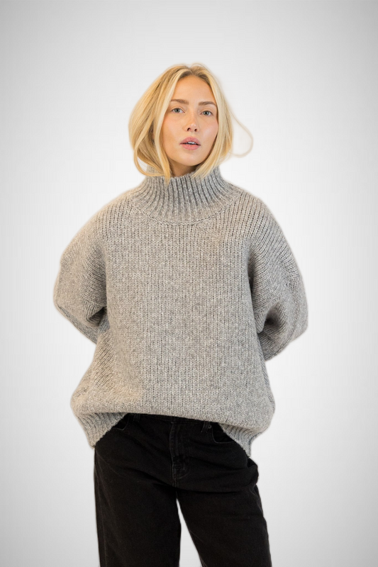 Aggie Mockneck Ribbed Sweater (8341000716496)