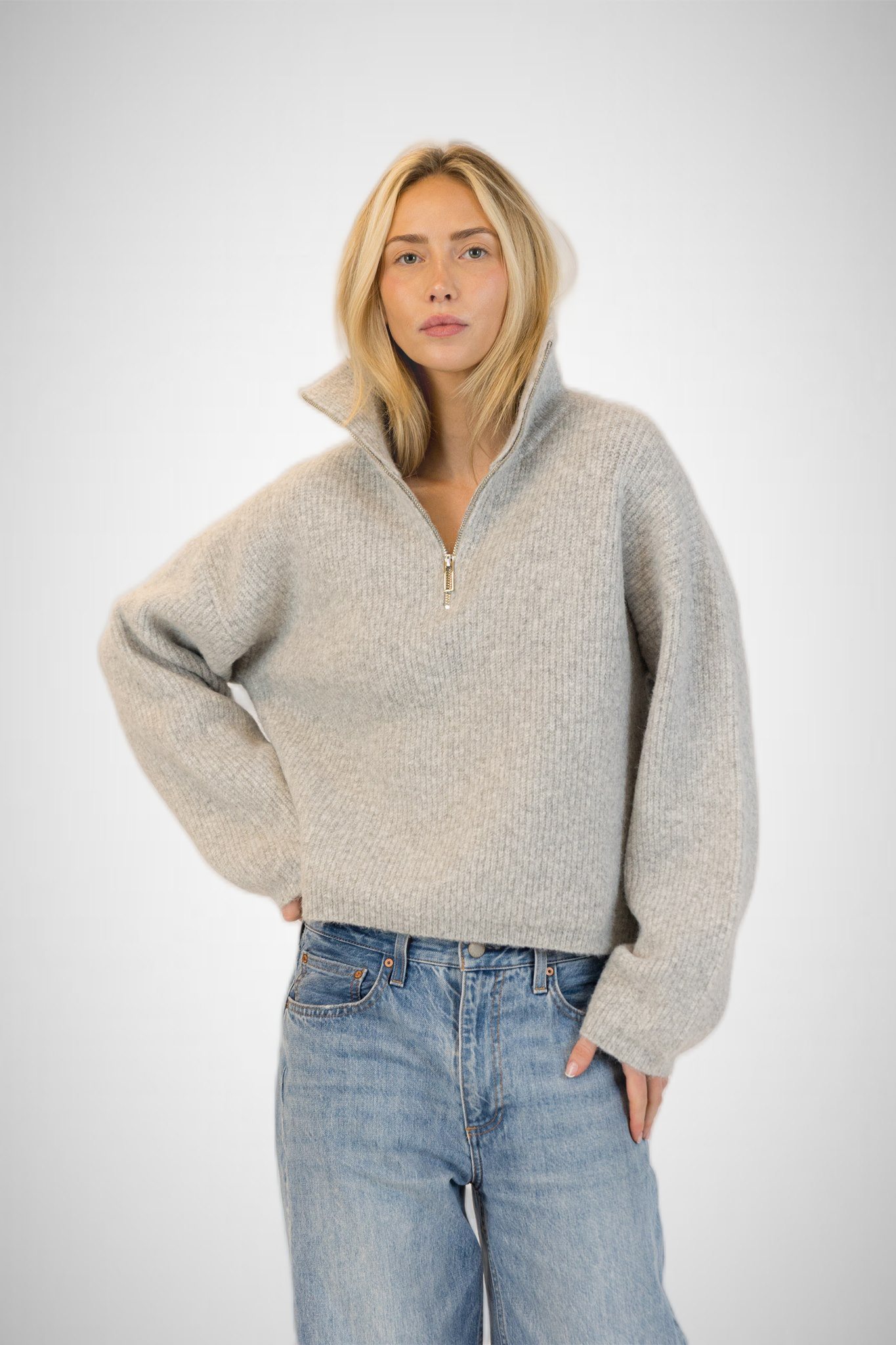 Eva Eco Mockneck Pullover (8341000945872)
